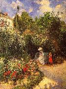 El Jarden de Pontoise Camille Pissarro